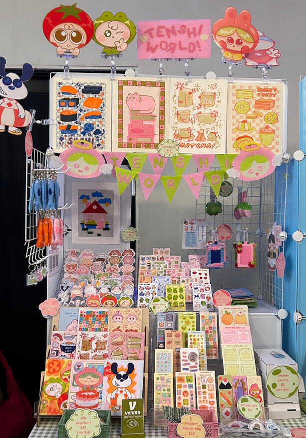 Art Locker 3ft table setup