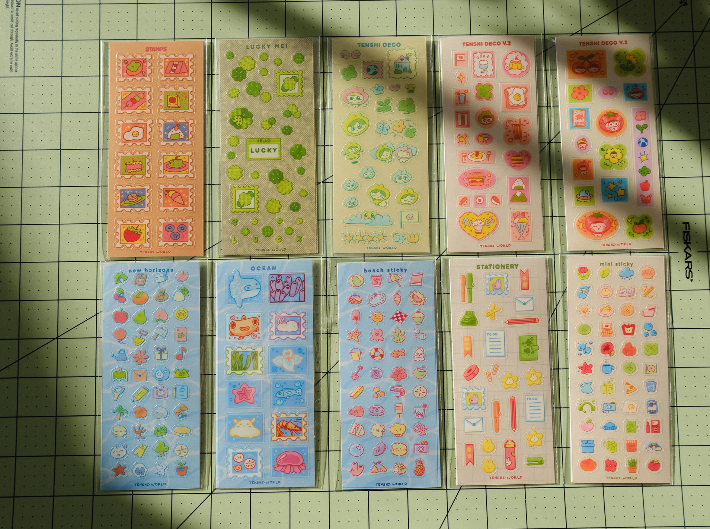 transparent sticker sheets